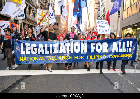 May 1, 2012, Occupy Wall Street, Manhattan, New York City Stock Photo