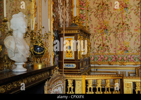 France Yvelines Chateau de Versailles listed as World Heritage by UNESCO Les Grands Appartements State Apartments Queen's Stock Photo