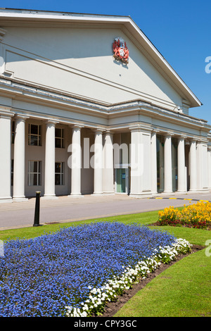 De Montfort Hall concert venue  Leicester Leicestershire East Midlands England UK GB EU Europe Stock Photo