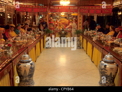 Vietnam, Thua Thien Hue Province, Hue, Huong Giang Hotel, Imperial banquet Stock Photo