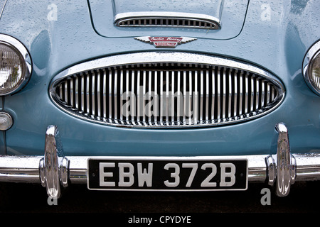 Austin Healey 3000 Mark III car at classic car rally at Brize Norton in Oxfordshire, UK Stock Photo