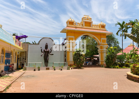 Mahalaxmi Temple Bandode, Ponda Stock Photo