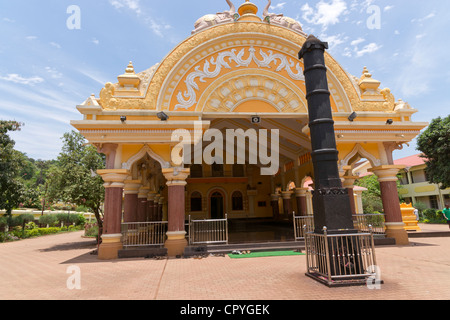 Mahalaxmi Temple Bandode, Ponda Stock Photo