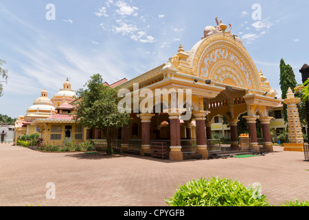 Mahalaxmi Temple Bandode, Ponda Stock Photo