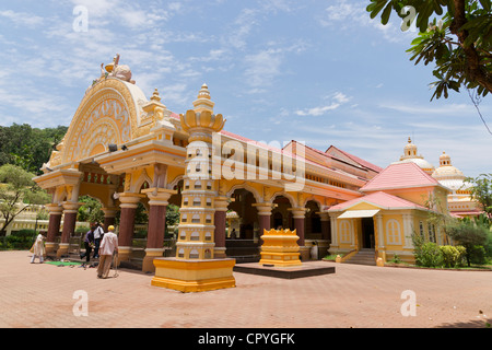 Mahalaxmi Temple Bandode, Ponda Stock Photo