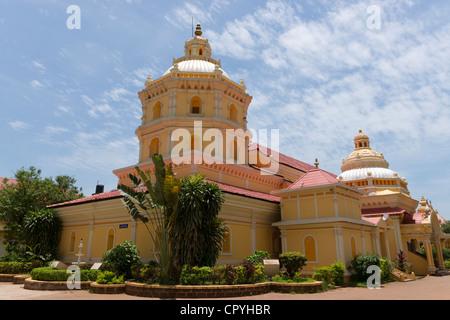 Mahalaxmi Temple Bandode, Ponda Stock Photo