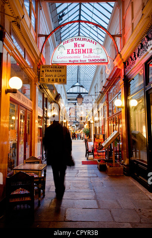 France, Paris, Passage des Panoramas Stock Photo