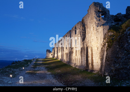 Forte Cherle fortress, Folgaria, province of Trentino, Italy, Europe Stock Photo