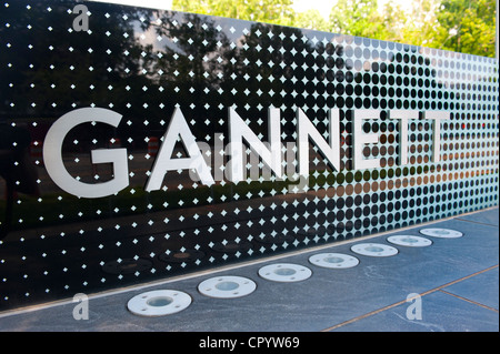 USA Virginia USA Today and Gannet headquarters in McLean VA  exterior sign corporate newspaper organization Stock Photo
