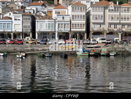 Spain, Galicia, Costa da Muerte, Muros, fishing harbour Stock Photo
