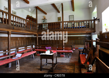 The welcoming place of worship for the Religious Society of Friends, Brigflatts, Sedbergh, Cumbria, England (2 of 3) Stock Photo