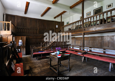 The welcoming place of worship for the Religious Society of Friends, Brigflatts, Sedbergh, Cumbria, England (1 of 3) Stock Photo