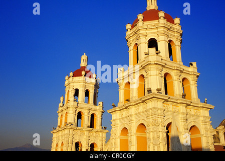 Mexico, Puebla State, Puebla, colonial historical center listed as World Heritage by UNESCO, Company of Jesus Church Stock Photo
