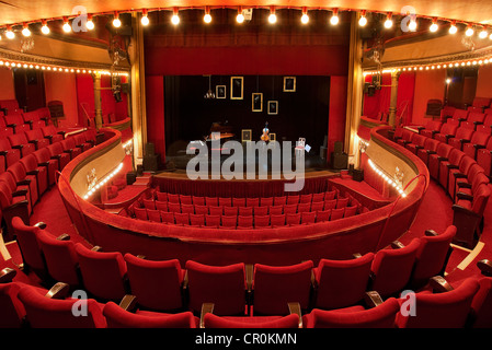 France, Paris, Theatre des Bouffes Parisiens Stock Photo