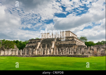 Mexico, Yucatan, Chichen Itza, Mayan ruins Stock Photo