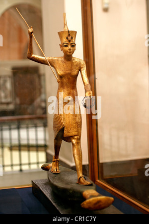 Egypt, Cairo, the Egyptian Museum of Cairo, Toutankhamon's Treasure Stock Photo