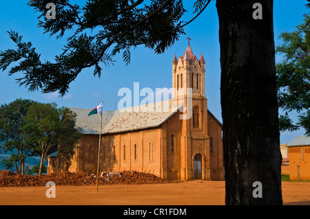 Madagascar, Central Highlands, former Province of Fianarantsoa, Haute Matsiatra Region, Andranovorivato, Berangotra Catholic Stock Photo