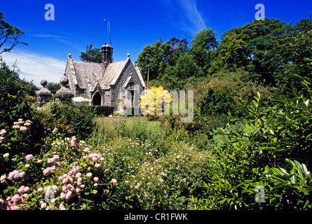 United Kingdom, Cornwall, Lizard Point, old house Stock Photo