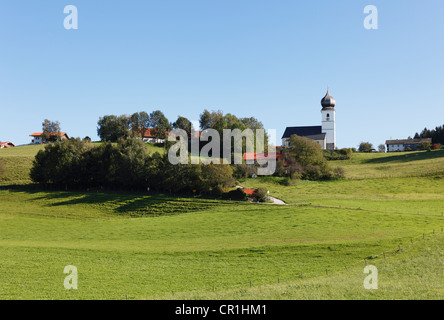 Surberg, Rupertiwinkel, Chiemgau, Upper Bavaria, Bavaria, Germany, Europe Stock Photo