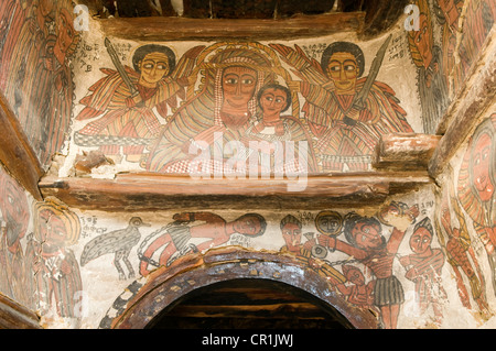 Ethiopia, Tigray Region, churches of Teka tesfai group, church of Petros and Paulos Stock Photo