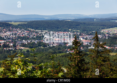 Wunsiedel, Fichtelgebirge mountain range, Upper Franconia, Franconia, Bavaria, Germany, Europe Stock Photo