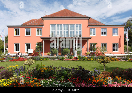 Spa hotel, Bad Woerishofen, Lower Allgaeu, Allgaeu, Swabia, Bavaria, Germany, Europe, PublicGround Stock Photo