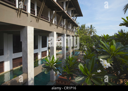 Jetwing Beach hotel (designed by Geoffrey Bawa), Negombo, North Western Province, Sri Lanka Stock Photo