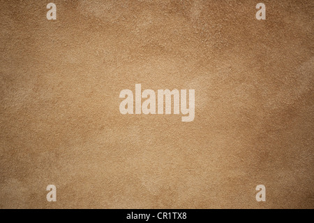Brown chamois texture, fluffy and soft Stock Photo