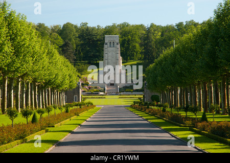 Aisne-Marne American Cemetery and Memorial, France Stock Photo