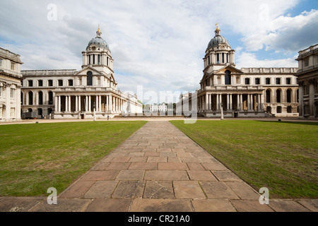 The Royal Naval College Greenwich, London Stock Photo