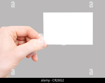 Business card Stock Photo