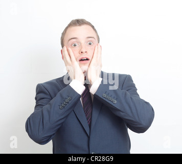 Frustrated business man Stock Photo