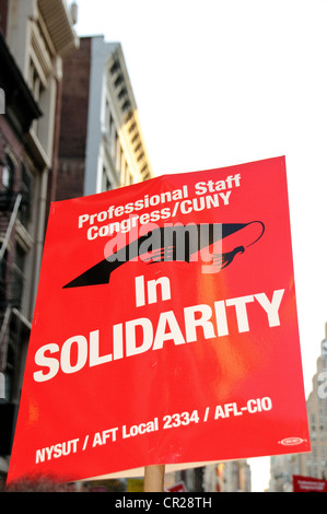 May Day, May 1, 2012, Occupy Wall Street, Manhattan, New York City Stock Photo