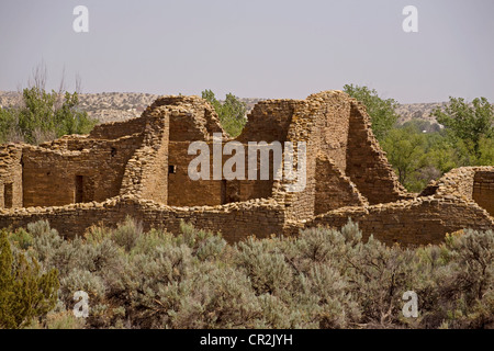 Aztec National Monument, Anasazi ruins, New Mexico Stock Photo