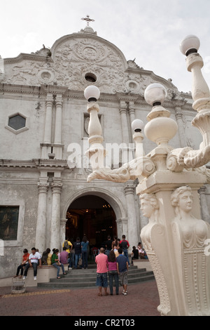 Cebu Metropolitan Cathedral, aka Cebu Cathedral Parish Church. Cebu City, Cebu, Visayas, Philippines. Stock Photo