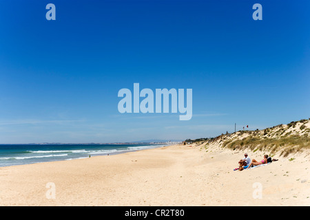 Praia do Ancao (Ancao Beach), near Quinta do Lago, Algarve, Portugal Stock Photo