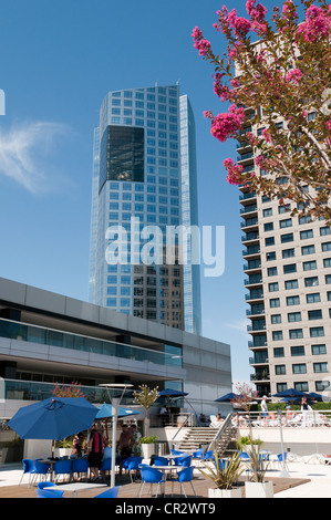 Sun deck at the Hilton Hotel Buenos Aires Argentina Stock Photo