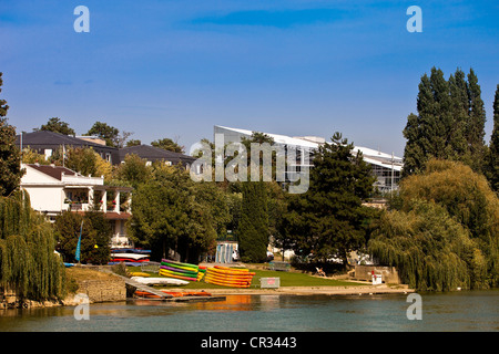 France, Val de Marne, Champigny sur Marne, Marne banks Stock Photo