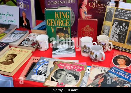 Selection of books commemorating the Royal Family and the Queen's Jubilee Stock Photo