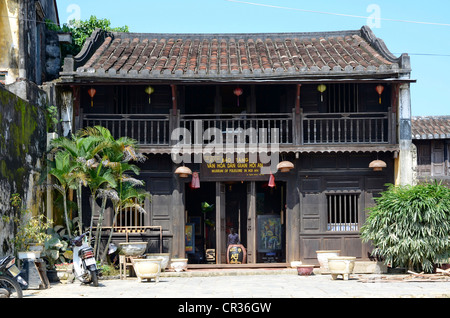 Museum, Bach Dang street, Hoi An, Vietnam, Southeast Asia Stock Photo