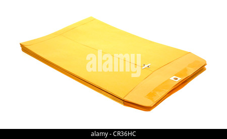 Manilla envelopes Stock Photo