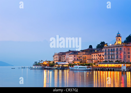 Italy, Lombardy, Lake Como, the village of Bellagio Stock Photo