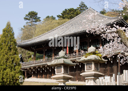 Japan, Honshu Island, Kinki Region, city of Nara, Nigatsu Do Temple Stock Photo