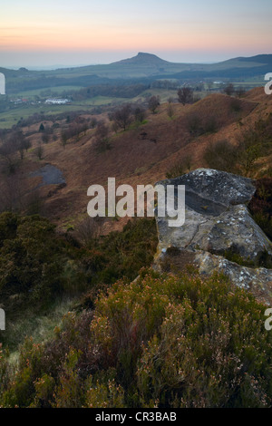 Roseberry Topping from Gribdale, North York Moors National Park Stock ...