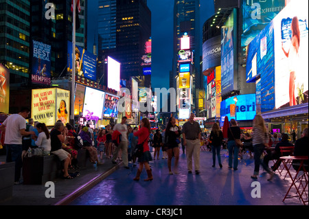 Times Square, Manhattan, New York, USA Stock Photo