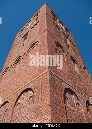 Stoertebeker Tower, St. Mary Church, Marienhafe, Krummhoern, East Frisia, Lower Saxony, Germany, Europe Stock Photo