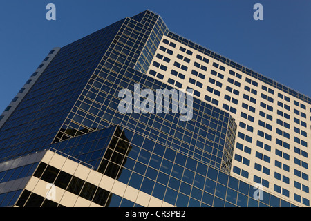 A study of the World Trade Center and Pan pacific Hotel in Vancouver, Canada Stock Photo