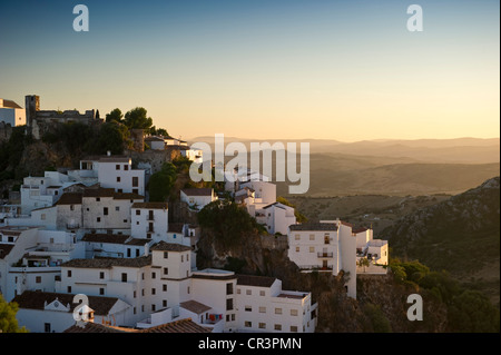 Casares, white village in Marbella, Andalucia, Spain, Europe Stock Photo