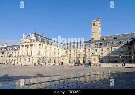 Ducal palace, city hall, Place de la Liberation Square, Dijon, Cote-d'Or, Bourgogne, Burgundy, France, Europe, PublicGround Stock Photo