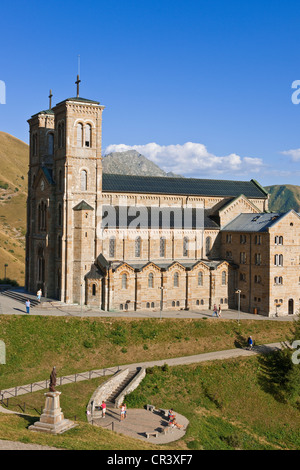 France, Isere, La Salette Fallavaux, Our Lady of La Salette Basilica Stock Photo